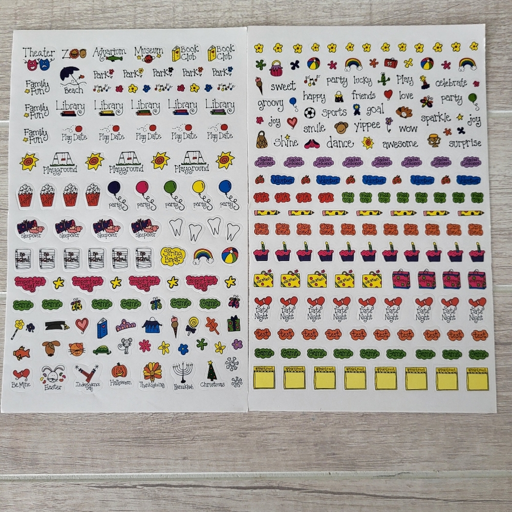 289 Stickers for Busy Mom Calendar Event Reminder‎ Planner